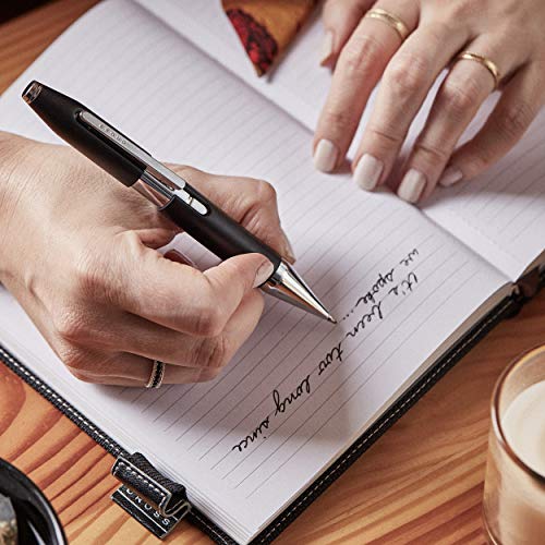 Cross X Refillable Gel Ink Rollerball Pen, Chrome Appointments, Includes Branded Retail Packaging - Graphite Grey - color: Graphite Gray
