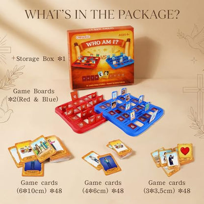 Guess Bible Who Am I Board Game for Kids