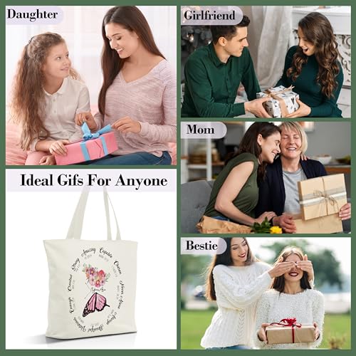 Christian Gifts Canvas Tote Bag Aesthetic for Women - style: You Are
