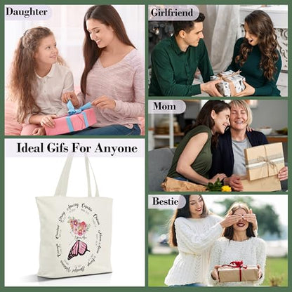 Christian Gifts Canvas Tote Bag Aesthetic for Women - style: You Are