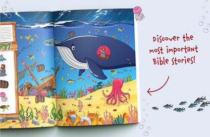 I Spy Bible: Discover Timeless Bible Stories from Creation to Easter! A Cute Search and Find Book for Toddlers (I Spy Books for Toddlers)