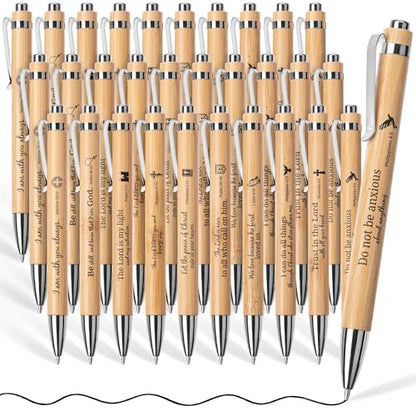 Mr. Pen- Bible Verse Pens Bulk, 30 Pack, Black Ink - size: 30 Pack