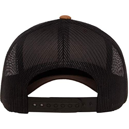 Yupoong Yp Classics Retro Trucker Cap - color: Caramel/Black, size: One Size, style: Single