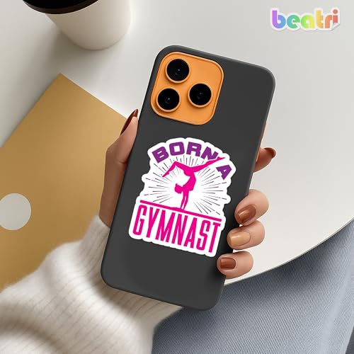 BEATRI Gymnastics Stickers 50Pcs Vinyl Waterproof Gymnastics Gifts Decor - color: Gymnastics Stickers