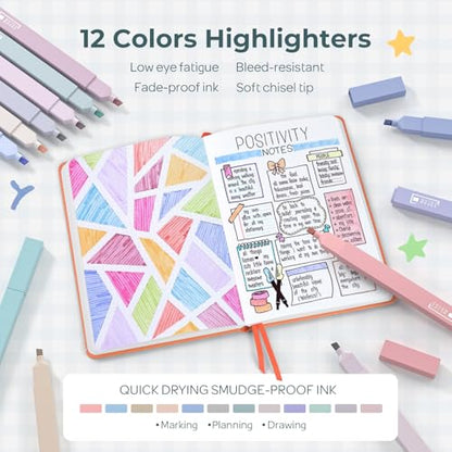 Nicpro 76PCS Bible Study Supplies Journaling Kit for Women Christian Gifts - color: Green