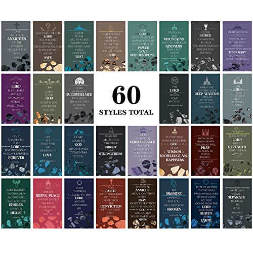 Maitys 240 Pcs Bible Verse Cards for Women Christian Scripture,Marble - style: Marble