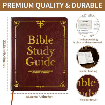 Bible Study Guide for Men & Women, Book-by-Book Overview of All 66 Books