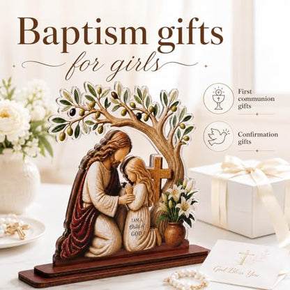 Child of God Wooden Acrylic Plaque, Christian Gifts for Girls & Daughter - color: KAT - Kien - Child of God - Girls