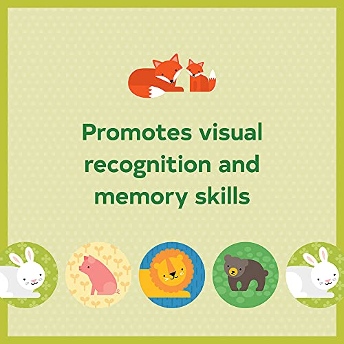 Matching Game Animals + Babies v2 - color: Versailles