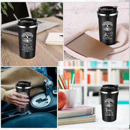 Meanplan 10 10 Set Christian Bible Verse Cup, Poetry Theme, Black - color: Black, size: Poetry Theme