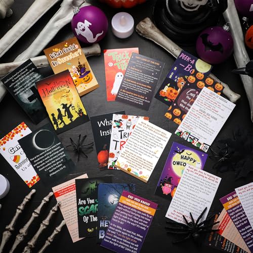 Marspark 240 Pcs Halloween Gospel Tracts Card, Christian Halloween Favors - style: Halloween
