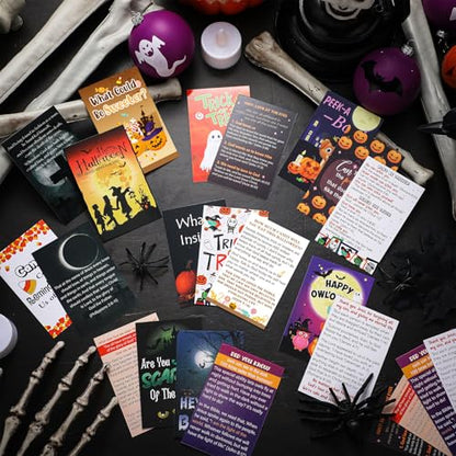 Marspark 240 Pcs Halloween Gospel Tracts Card, Christian Halloween Favors - style: Halloween