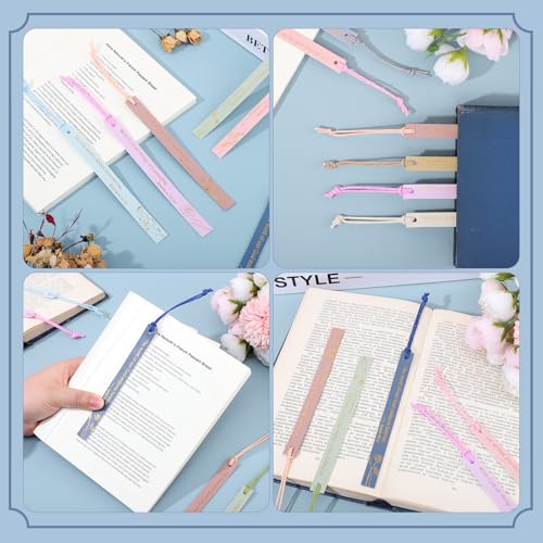 12Pcs Bible Bookmark, Christian Bookmarks for Women,Pastel Colors - color: Pastel