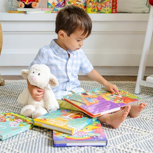 GO GO God Made Me Sound Book, 10 Christian Songs, USB-C Rechargeable, Musical Learning Toy for Toddlers 1-3, Babies 0-2, Preschoolders, Kids 1-6 - color: God Made Me