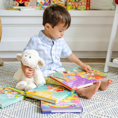 GO GO God Made Me Sound Book, 10 Christian Songs, USB-C Rechargeable, Musical Learning Toy for Toddlers 1-3, Babies 0-2, Preschoolders, Kids 1-6 - color: God Made Me