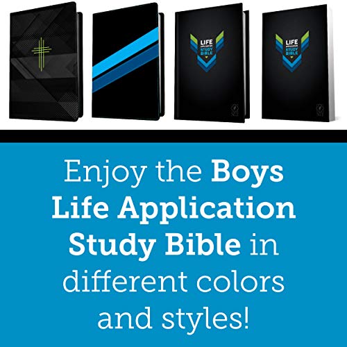 NLT Boys Life Application Study Bible (Hardcover)