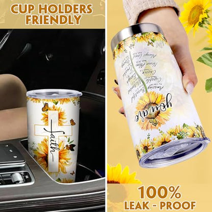 Christian Gifts For Women Faith, Sunflower Gift Box