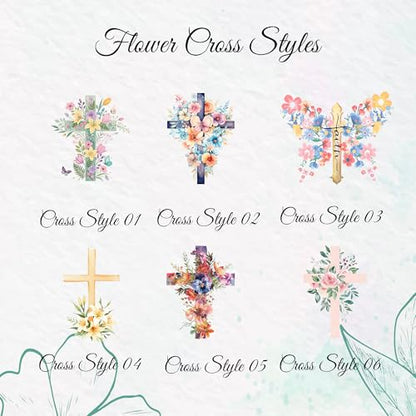 Cherished Moments Personalized Jewelry Keepsake Box with Custom Cross and Name for Teenage Girls Christening Gift - color: Cross and Name-Pink
