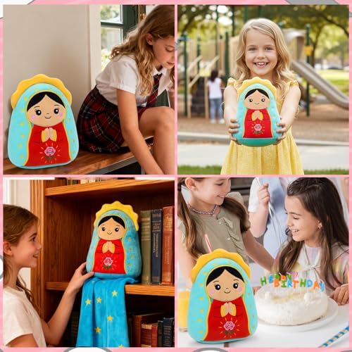 Lady of Guadalupe Plush Pillow Gifts Religious Stuffed Doll - style: Lady of Guadalupe