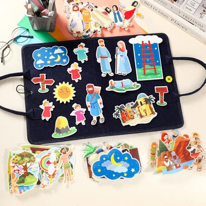 12 Set Felt Story Pieces Flannel Board Preschool,Religious - style: Religious