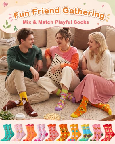 Vabean 36 Funny Men's Socks - color: Cartoon Animal Pattern