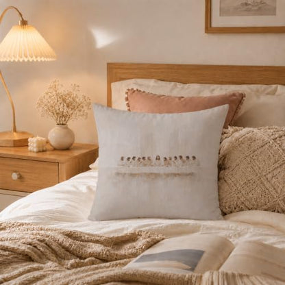 Modern Abstract Christian Pillow Cover 18x18 - color: Modern Abstract Christian