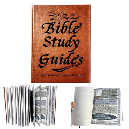 VINCOORA 66-Page Bible Study Journal for Women - Year-Long Devotional with Daily Scripture Quotes, Prayer Prompts, Cross-References & Reflection Guides