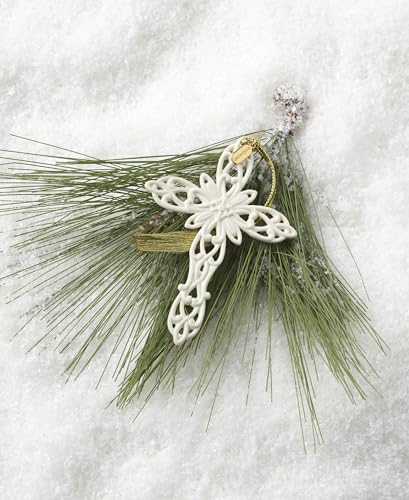 Lenox 898587 2026 Snow Fantasies Cross Ornament