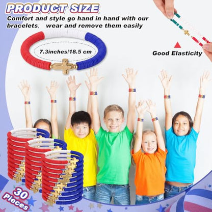 Landical 30/50/100 Cross Bracelets Bulk Jesus Women - color: Philippines
