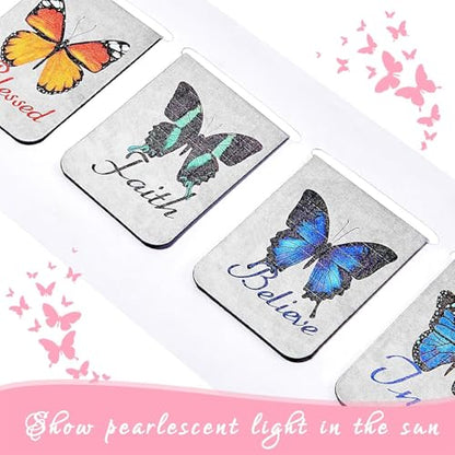 Zonon 12 Pcs Bible Verse Magnetic Bookmarks Christian Scripture Markers