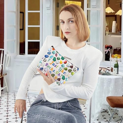 G2TUP Rockhounding Lovers Rock Collectors Tote Bag I Just Really Love Cool Rocks Geology Gifts Rock Hunter Handbag - color: Like Rocks Ok New