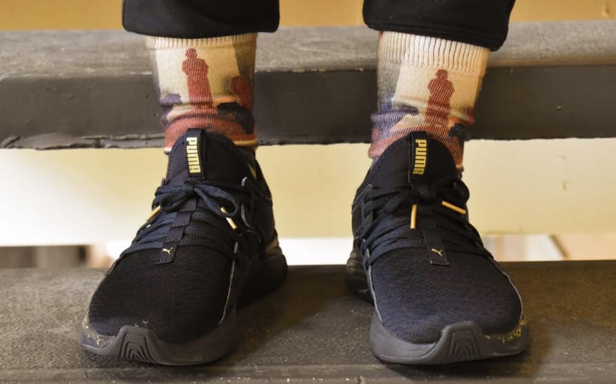 Bible Verse Socks for Men, Christian Scripture Crew Socks, Faith Gift - color: Daniel and the Lions Den