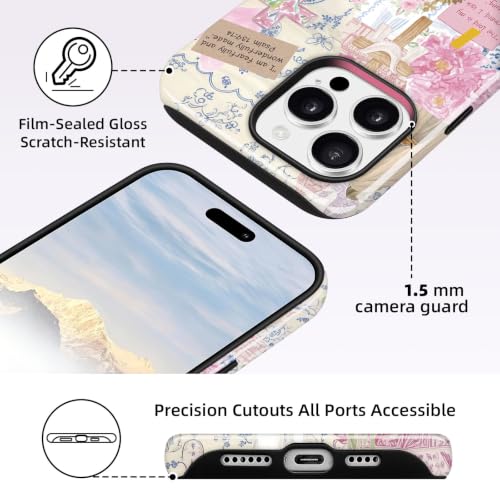 Kairos for iPhone 13 & iPhone 14 Case - Military Protection Bible Faith - color: hugbible, size: iPhone 13 / iPhone 14(6.1",2021/2022)