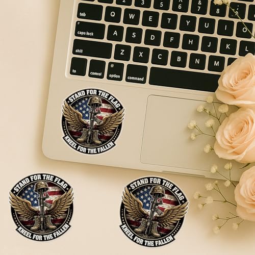 Patriotic Horse Decal - Waterproof UV DTF Horse Sticker with - color: Military Sticker