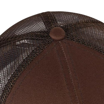 Faith Over Fear Christian Hats for Men Women, American Flag Trucker Hat, Religious Gifts for Thanksgiving Christmas - color: Brown