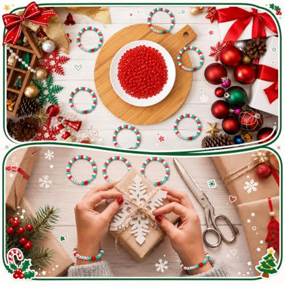 Ferreve 35 Sets Jesus Love Me Bracelet Crafts Sunday School Christmas - color: Christmas, style: Jesus Love Me