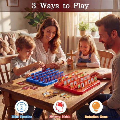 Guess Bible Who Am I Board Game for Kids