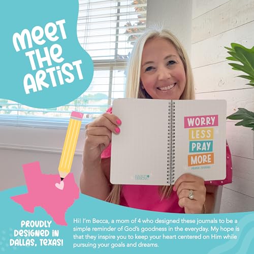 Guided Prayer Journal for Woman - Daily Prayer Journal Notebook - color: Beige Pastel