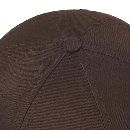 Christian Jesus Hats for Men & Women - Cross Logo Faith Baseball Caps - Ideal Religious Gifts for Thanksgiving and Christmas - color: Brown