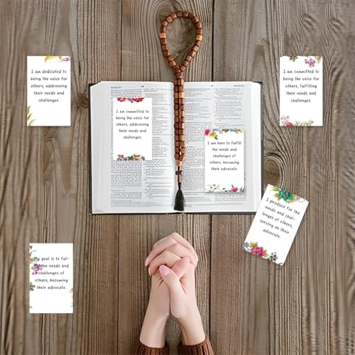 100 PCS Prayer Card 3.5x2inch Prayer Request Inspirational Scripture Cards with Bible Verses for Daily Devotion Christian Gift for Women, Men & Friends (White) - color: White