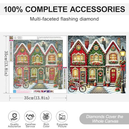 Christmas Diamond Art Kits for Adults, Diamond Painting Kits for Beginner - color: DP05626