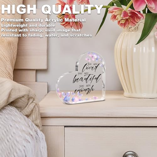 Inspirational Butterfly Gifts for Women, Christian Gifts Acrylic Sign - color: You are