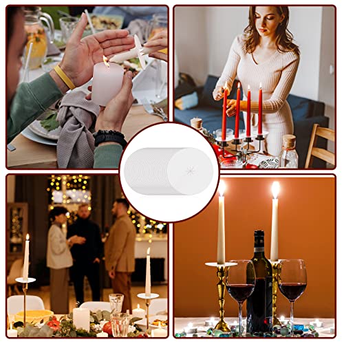 150 Pack Church Candle Drip Protectors, Candle Wax Catcher