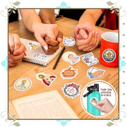 200PCS Catholic Stickers for Kids, Religious Stickers