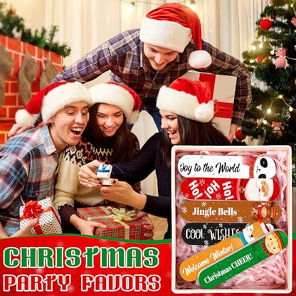 50 Pack Christmas Mini Nail Files Gifts Bulk Christmas Emery Boards - style: Animals