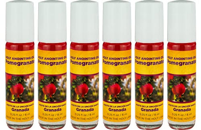 Logos Trading Post Pomegranate Anointing Oil Roll On Bottles, 6 Pcs - color: Pomegranate