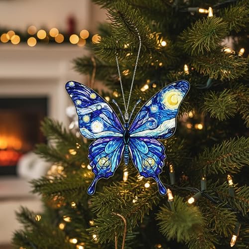 Christmas Women Gifts 2026- Butterfly Gifts for Women – Butterfly Suncatcher Inspirational Spiritual Gifts for Women 2026, Christian Gift Religious Gift Women Birthday Gifts, Valentines, Mothers Day - color: Butterfly 5