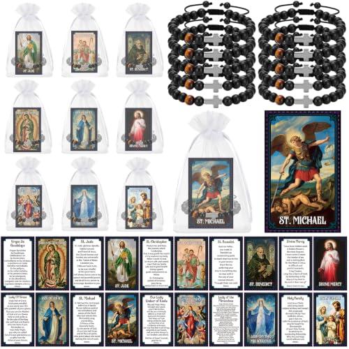 Huquary 30 Pcs Religious Catholic Holy Gifts Set, Christian Gifts