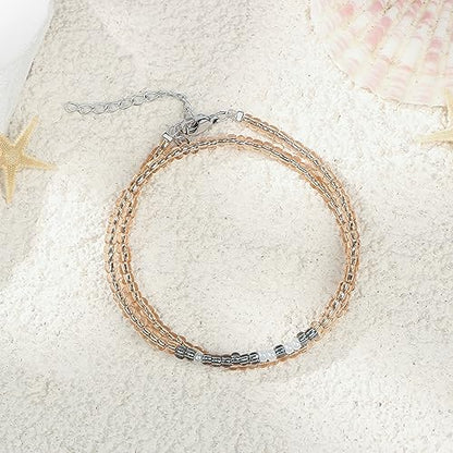 Inspirational Morse Code Bracelets for Women Funny Jewelry Birthday Gifts - color: Badass woman