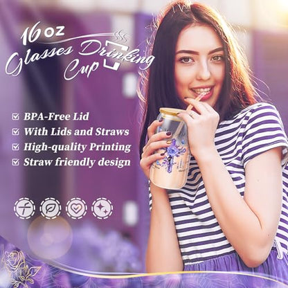 13PCS Christian Gifts for Women Faith,Self Care Package Get Well Soon,Lavender Relaxing Spa Care Package Mothers Day Baskets for Her Mom Friend Sister Wife Valentine's Day Gift, Birthday Gifts - color: Lavender